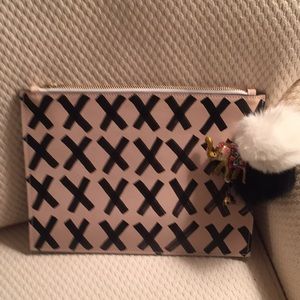 ANN HOWELL BULLARD CROSSBONES CLUTCH